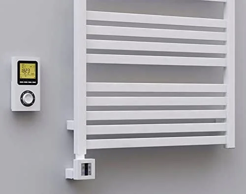 anapont elektrischer Premium Badheizkörper 1185h x 450b, weiß — Heizung Warmepumpe