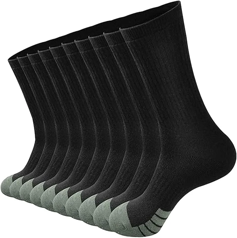 Generisch Herren Sportsocken Schwarz Knöchelsocken 5 Paar Laufsocken Sneakersocken Freizeitsocken Herren-Basketballsocken, einfarbig, kurze Socken, 5 Stück Beheizbare Hausschuhe Damen — Heizkleidung