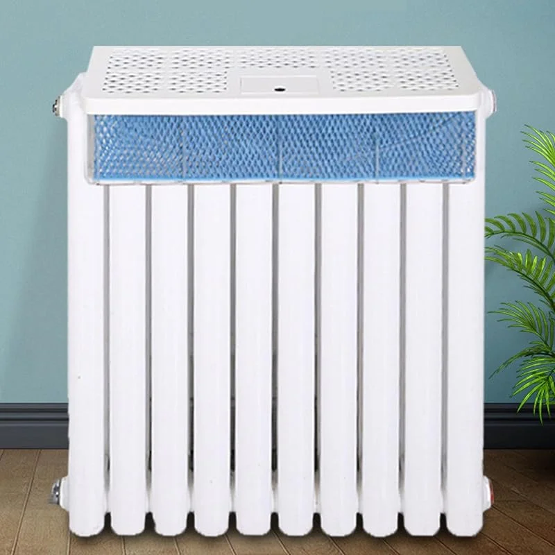Hängender Heizkörper-Luftbefeuchter, Transparenter Wasserstand, Beschlagfreier Verdunstungs-Luftbefeuchter, for Schlafzimmer Und Wohnzimmer(Clear, 50cm, 19.7in)
