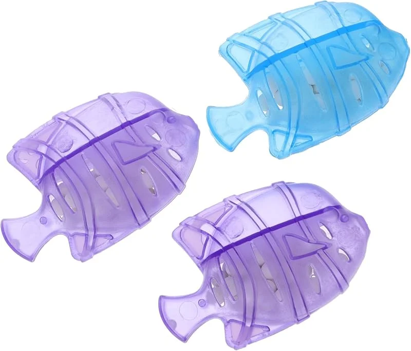 SHINEOFI 3 Stück Zubehörset für Luftbefeuchter Filter mit Fischform aus Kunststoff Mineralablagerungen und Verkürzt Reinigungszeit im Aquarium