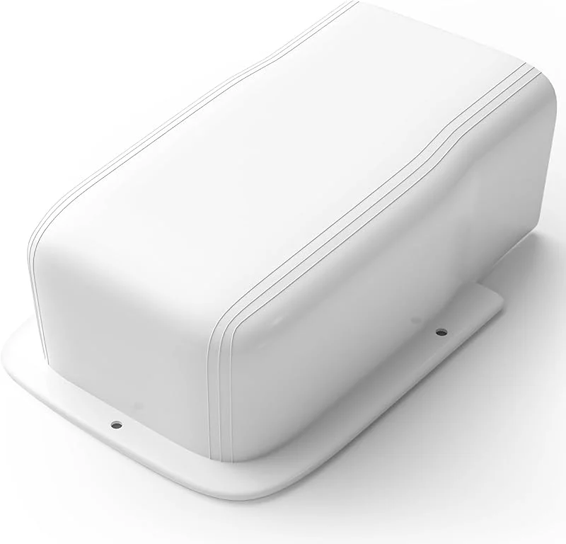 10, 2 cm Eingangswandabdeckungs-Set, Zubehör für kanallose Klimaanlagen und Wärmepumpen, PVC, dekorativ, verbessert, UV-beständig, stark und langlebig — Heizung Warmepumpe