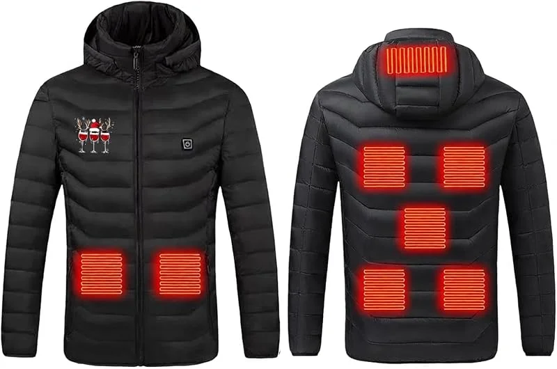 Heizjacke Damen Herren Beheizbare Jacke Outdoor Freizeit mit Heizfunktion — Heizkleidung