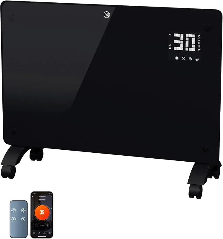 Daromigo Konvektor Heizung 2000W, mit Thermostat& WiFi Fernbedienung — Heizung Warmepumpe