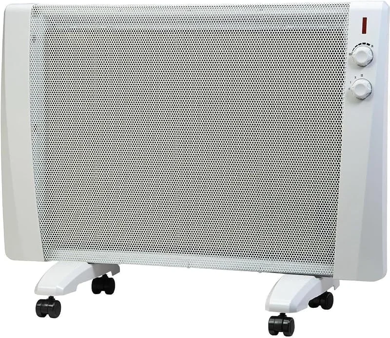 Syntrox Weiße 2400W Infrarotheizung Glimpa, Wärmewellenheizung, Infrarotheizer, Effiziente Raumwärme, Überhitzungsschutz, Schnelle Wärmeverteilung, Spritzwasserschutz — Heizung Warmepumpe