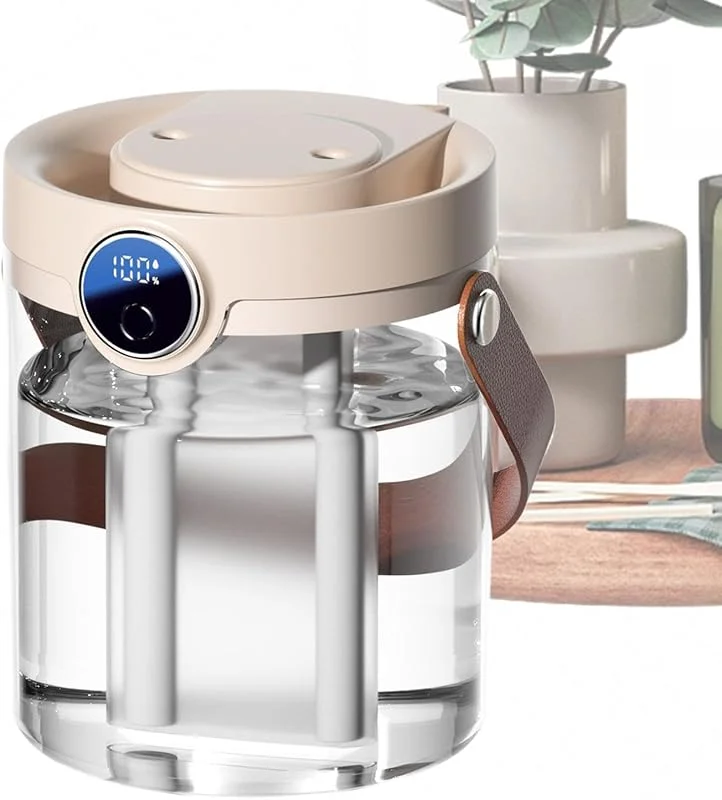 Luftbefeuchter Für Schlafzimmer 1, 5L Desktop USB Leise Doppel