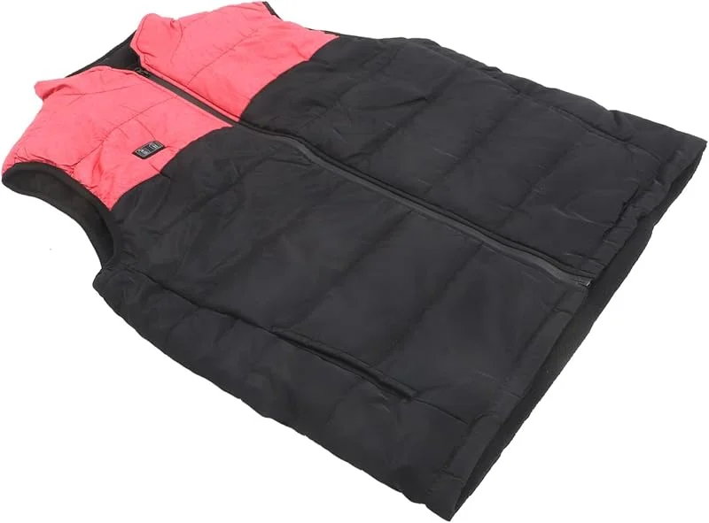 BESPORTBLE Beheizte Weste Unisex mit Heizzonen Temperaturregelung Leichte Wärmeisolierende Outdoor-weste für Herren und Damen für Wandern Skifahren Camping und Outdoor-aktivitäten — Heizkleidung