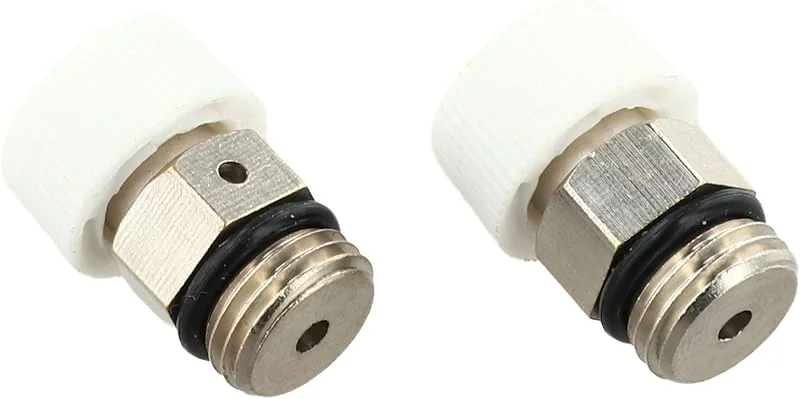 GLOBALHUT Heizkörper Entlüftungsschlüssel 2er Set Silber Robust(Copper 3, 8) — Heizung Warmepumpe