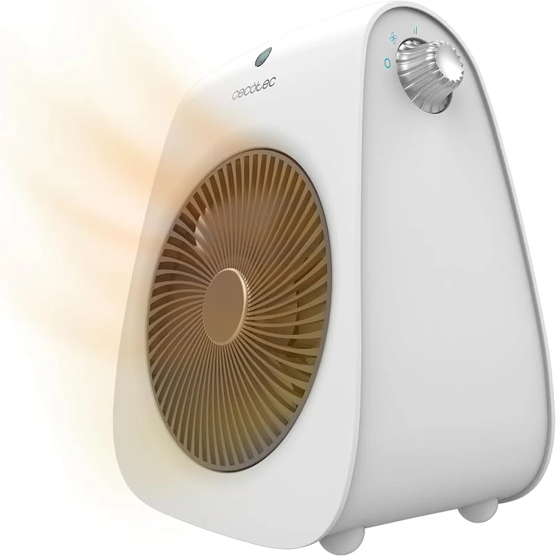 Cecotec ReadyWarm 2000 Max Force White Heizgerät. 2000 W, 2 Leistungsstufen, 3 Betriebsmodi (kalt, heiß, sehr heiß), leicht, manuell, geräuschlos, Überhitzungsschutz — Heizung Warmepumpe