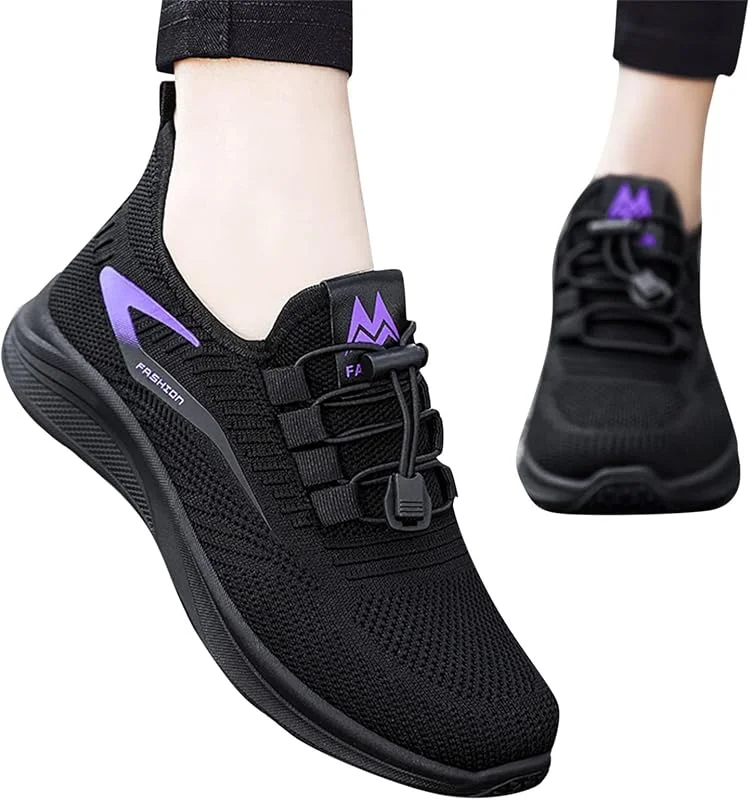 Sneaker Damen Weiss Bequem Breite Schuhe Turnschuhe Sportschuhe Leichtgewichts Atmungsaktiv Frauen Shoes Walkingschuhe Höhe Erhöhen Mesh Socks Plateau Für Walking Sport Trekking — Heizkleidung