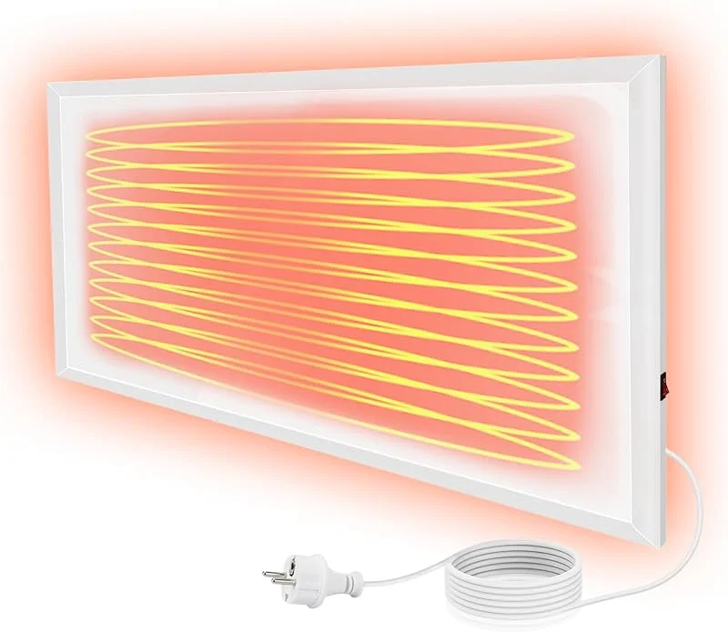 Infrarotheizung Energiesparend Infrarot Wandheizung-170W Heizung Elektrisch Wand Elektroheizung mit Wandmontage Überhitzungsschutz Wandmontage Heizkörper für Küche Schlafzimmer Wohnzimmer — Heizung Warmepumpe