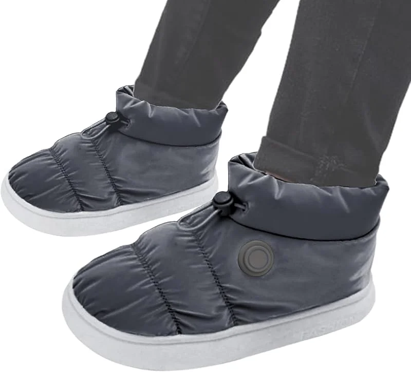 Elektrische Heizschuhe, wiederaufladbar, mit elektrischer Isolierung, wiederaufladbar, Unisex, beheizbar für Herren, wiederaufladbar, Schuhe — Heizung Warmepumpe