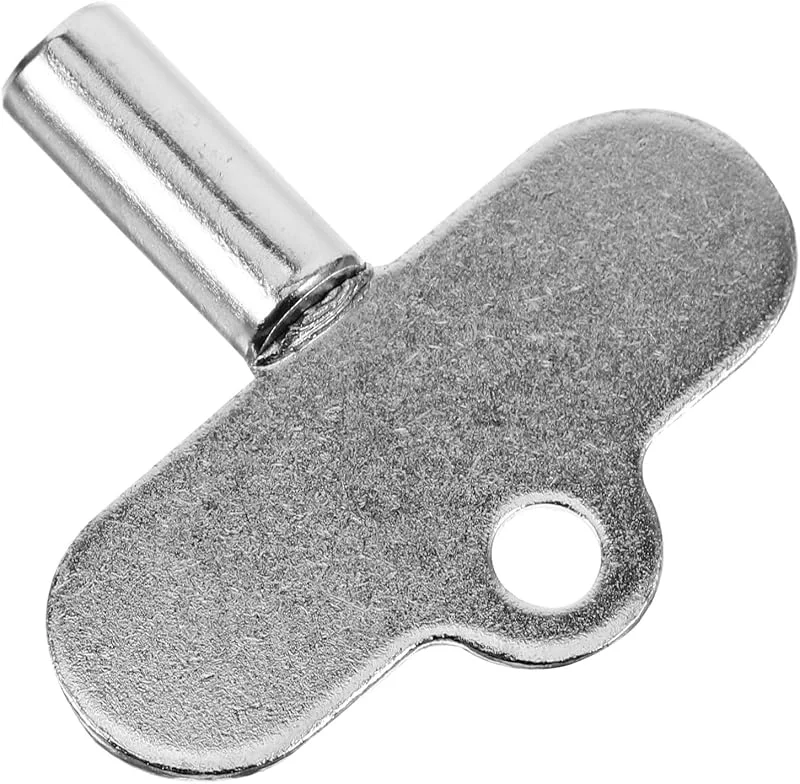 VALICLUD Entlüftungsschlüssel Heizkörperventil Aus Langlebiger Zinklegierung Kompakt Und Tragbar Werkzeug Für Heizkörper Und Rohrleitungen — Heizung Warmepumpe