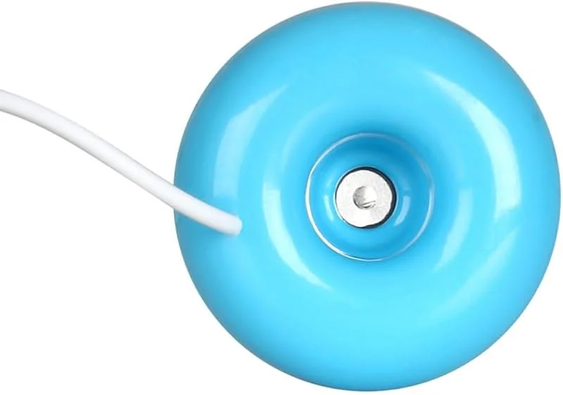 Kleiner USB Luftbefeuchter Donut mit LED Licht, Leiser Aromadiffusor