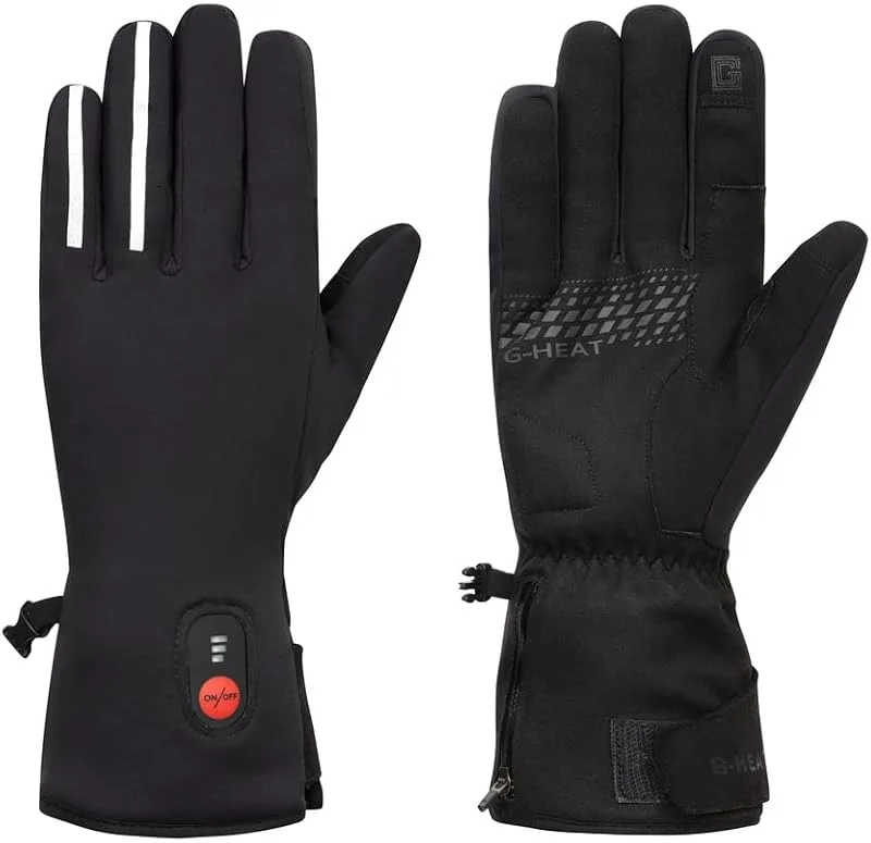 G-HEAT Beheizbare Fahrradhandschuhe - Winddicht, 3 Heizstufen — Heizkleidung