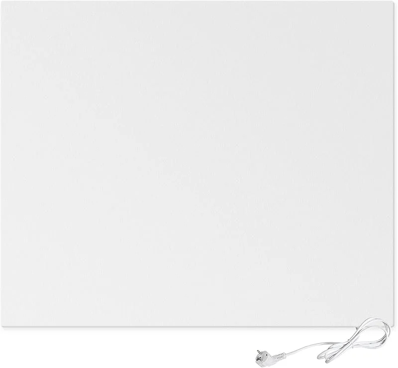 VIESTA H1200 Infrarotheizung Carbon Crystal (neueste Technologie) Heizpaneel Heizkörper Heizung heating panel ultraflache Wandheizung Weiß - 1200 Watt — Heizung Warmepumpe