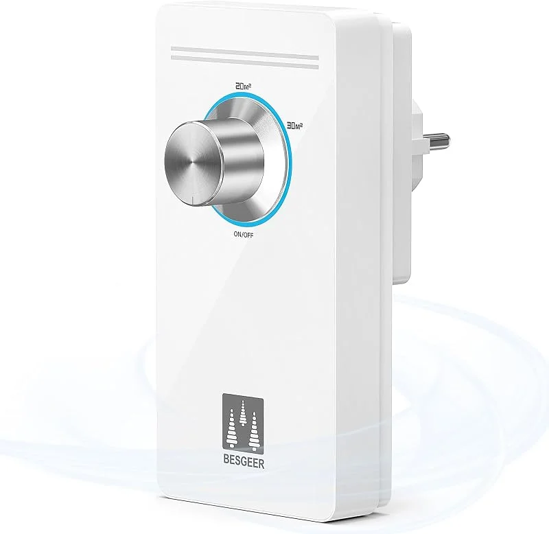 Luftreiniger Ozongenerator Geruchskiller, Air Ozonizer Ozon Ionizer Generator, Heim Air Purifier Ozongerät Ozonisator für Zimmer, Rauch, Badezimmer, Haustiere, Formaldehyd und Geruch — Luftbefeuchter