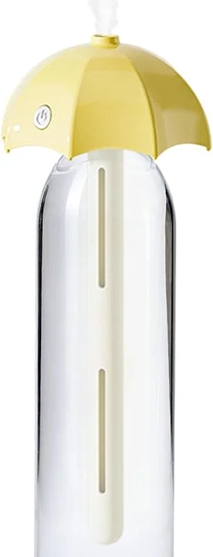 Schreibtisch-Luftbefeuchter – Mini-Regenschirm-Nebeldiffusor, leise