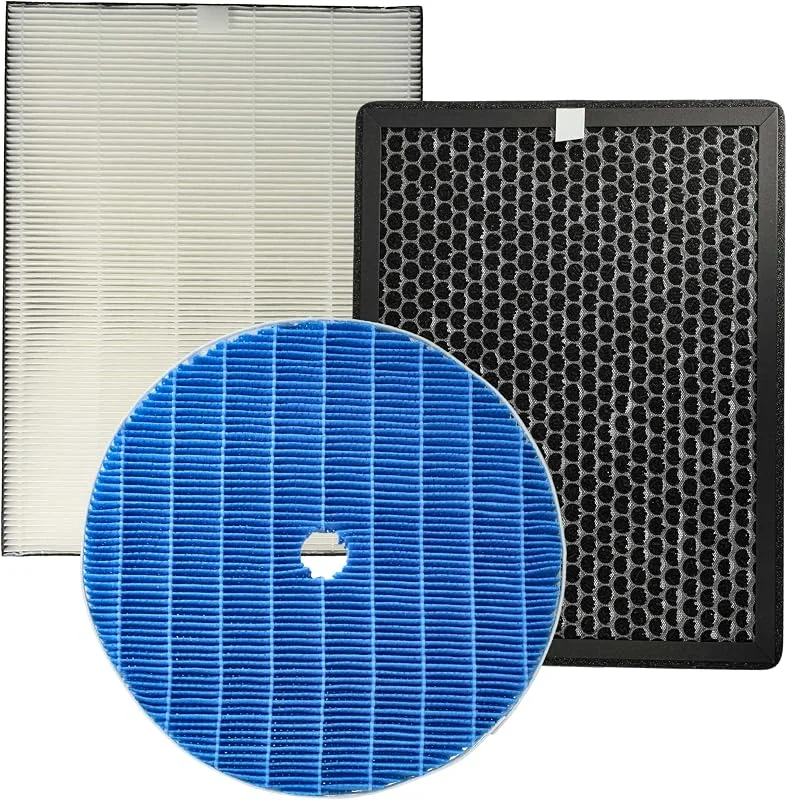 vhbw 3-teiliges Filter-Set kompatibel mit Philips AC3829, 10 Luftreiniger — Luftbefeuchter