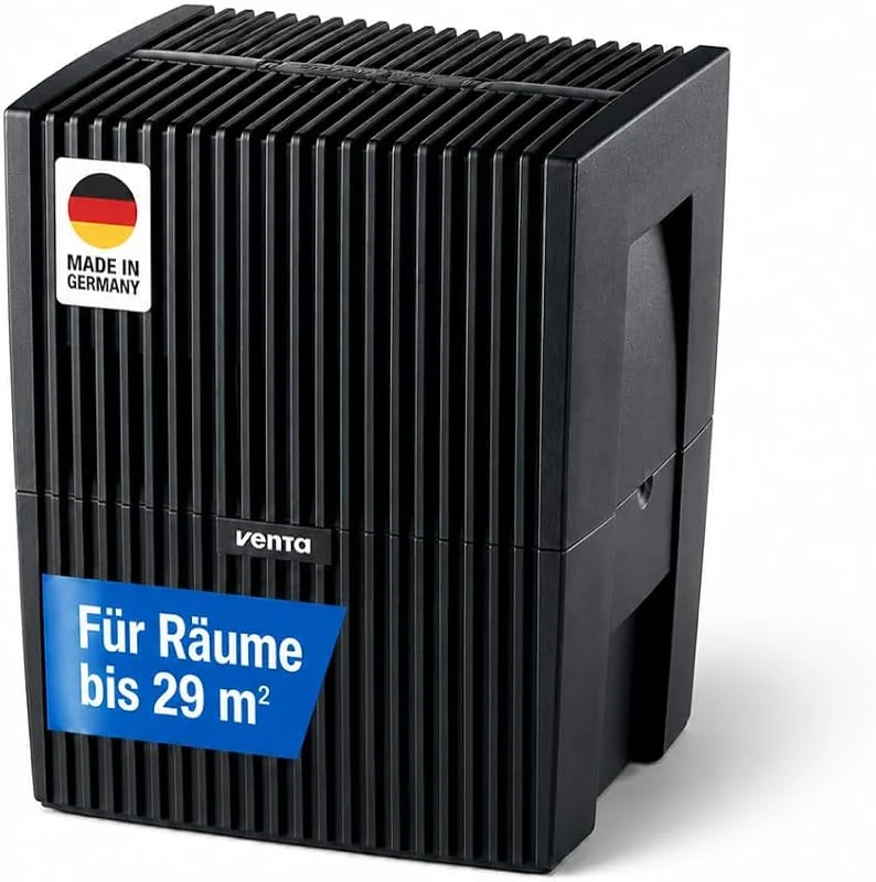 VENTA Luftbefeuchter LW15 Classic Original Schwarz