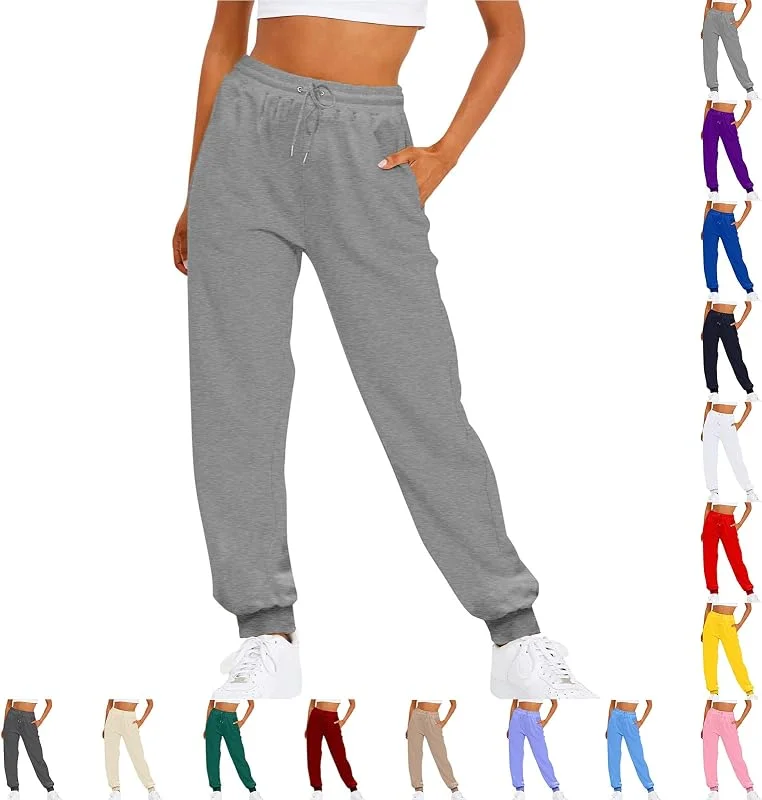 Generisch Thermohose Damen Winter Thermo Fleecehose Warm Kordelzug Winterhose Mit 2 Taschen Lang Outdoor Sweathose Elegant Baggy Jogginghose Flauschige Thermo Sweathose — Heizkleidung