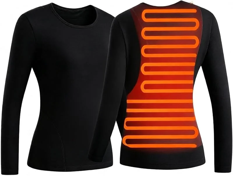 Beheizbare Unterwäsche Herren Damen USB Elektrische Heizshirt Heizhose Set — Heizkleidung