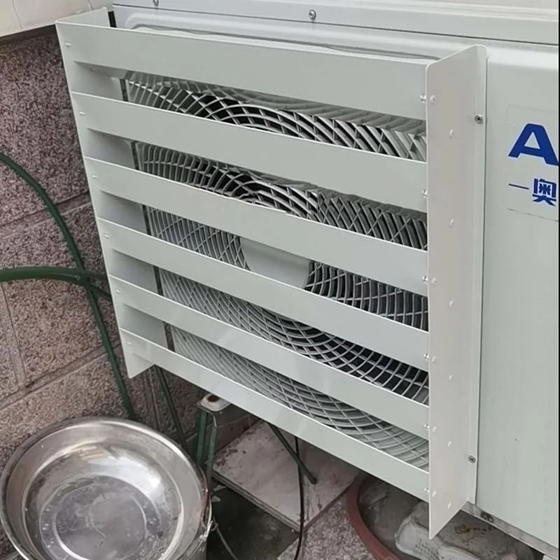 Universal Klimaanlage Abdeckung, Außeneinheit Wind r, Direkter Aufprallschutz für Wärmepumpe, Klimaanlage Kondensatorschild, Wetterfestes AC-Zubehör — Heizung Warmepumpe