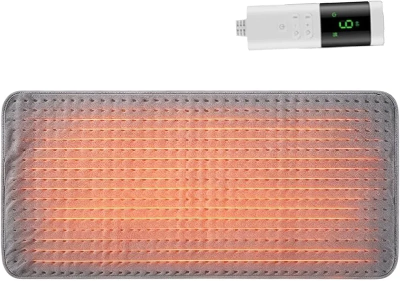 Heizkissen für den Rücken 43 x 84 cm verstellbar mit automatischer — Heizung Warmepumpe