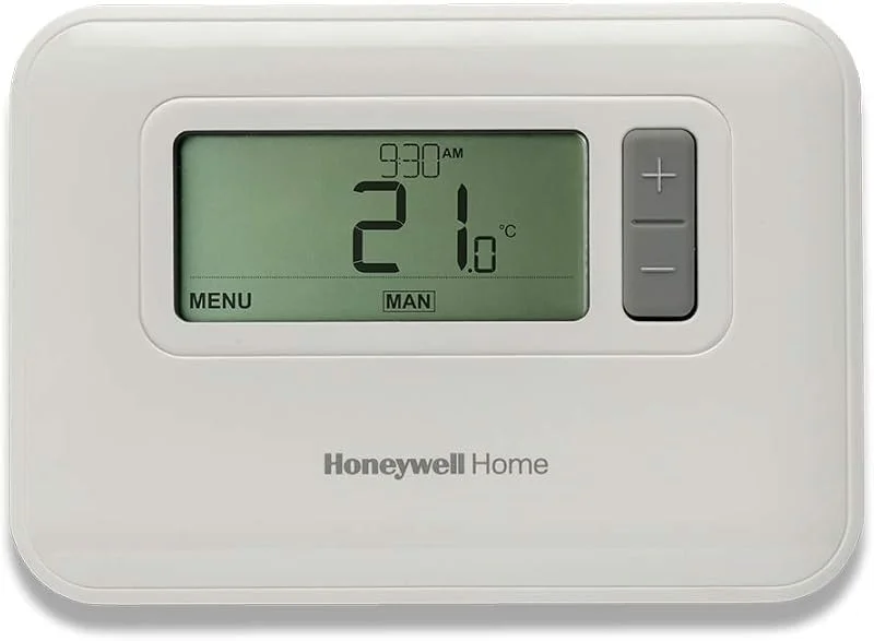 Honeywell Home T3C110AEU T3 kabelgebundenes 7-Tage-Thermostat, programmierbar, Weiß — Heizung Warmepumpe