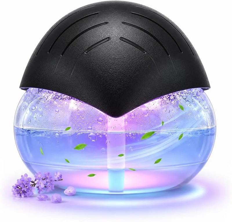 Niklok LuftreinigerMmit Wasser, 1800 ml, LED, leise, für Räume bis 60 m² — Luftbefeuchter