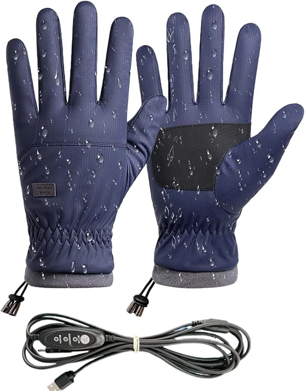 Générique Beheizte Handschuhe, Beheizte Handschuhe mit Touchscreen – Handschuhe Winter Arbeit Jagd Ski Outdoor-Aktivitäten Motorrad — Heizkleidung