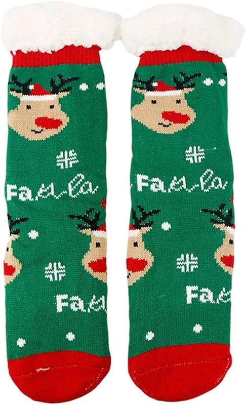 Kuschelsocken Damen Lustige Socken Warme Fleece-Futter Socken Ideal Für Innen- Und Außengebrauch Weiche Und Bequeme Fußbekleidung Für Den Winter — Heizkleidung