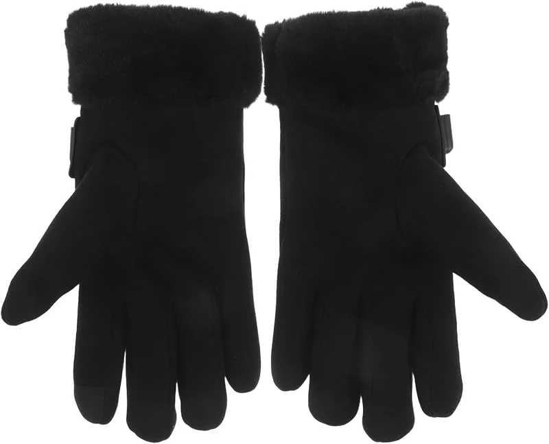 Cabilock Beheizbare Handschuhe für Damen und Herren, Winddicht Schwarz — Heizkleidung