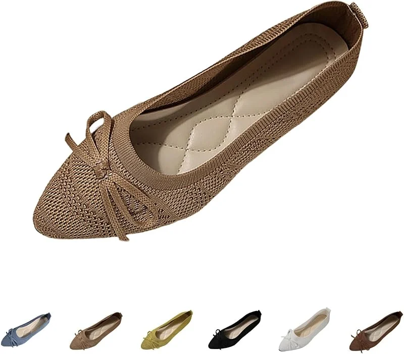 Damen Sandalen Bequem Flach - Freizeitschuhe Damen Sommer Atmungsaktive Damenschuhe Einfarbiger Laufschuhe Komfortabler Sportschuhe Leicht Turnschuhe Flache Low Schlupfschuhe Mit Schleife — Heizkleidung