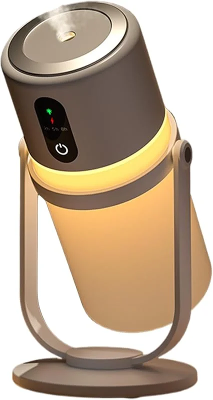 Reise Befeuchter 300 ml tragbar leises Luftzubehör mit LED Licht — Luftbefeuchter