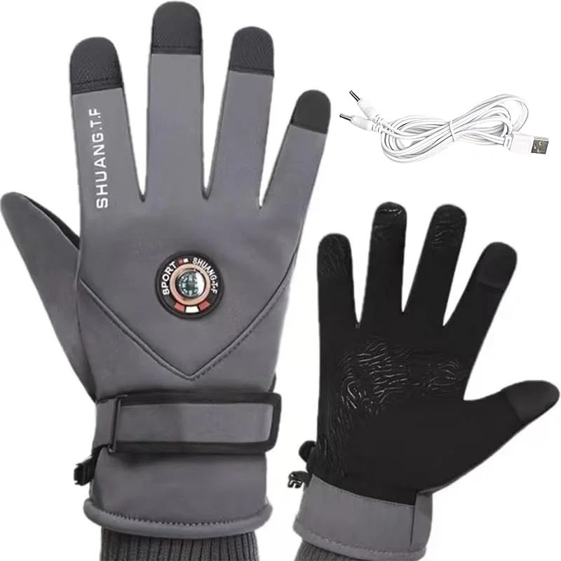 Beheizte Handschuhe, Handschuhe mit USB-Handwärmer, für Touchscreen — Heizkleidung