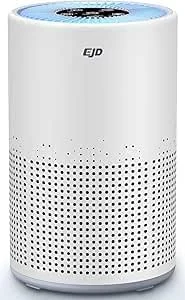 EJD Luftreiniger Allergiker mit H13 HEPA Filter, für Räume bis 50 m² — Luftbefeuchter