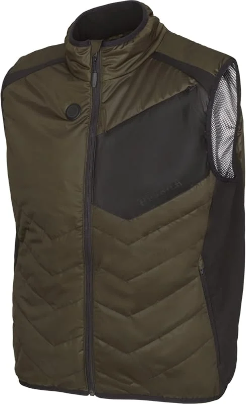 Härkila Heizweste, Willow green, Black, Gr. XS — Heizkleidung