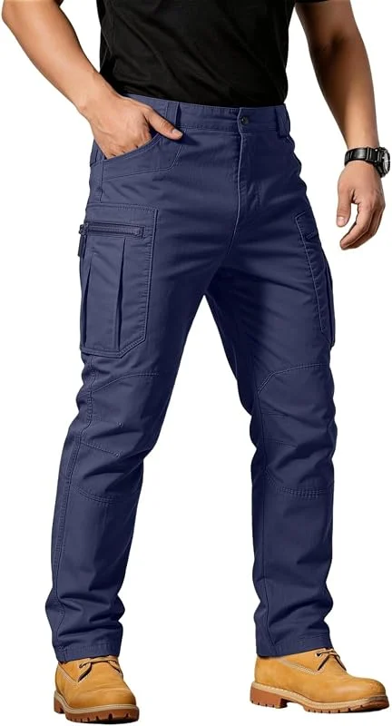 Wanderhose Herren Lang Stretch Outdoor Hosen Gummizug Trekkinghose — Heizkleidung