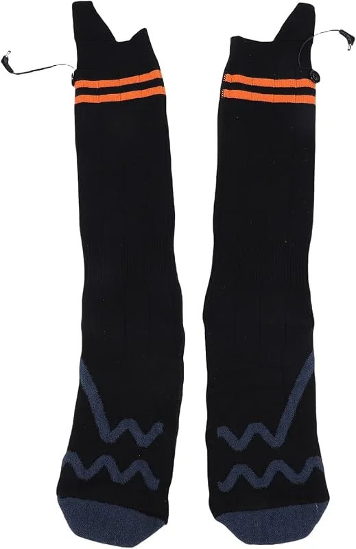 Aramox Wiederaufladbare Beheizte Socken, Polyester, 4 Heizstufen, 5000-mAh-Akku, Winter-Outdoor-Socken für Männer und Frauen — Heizkleidung