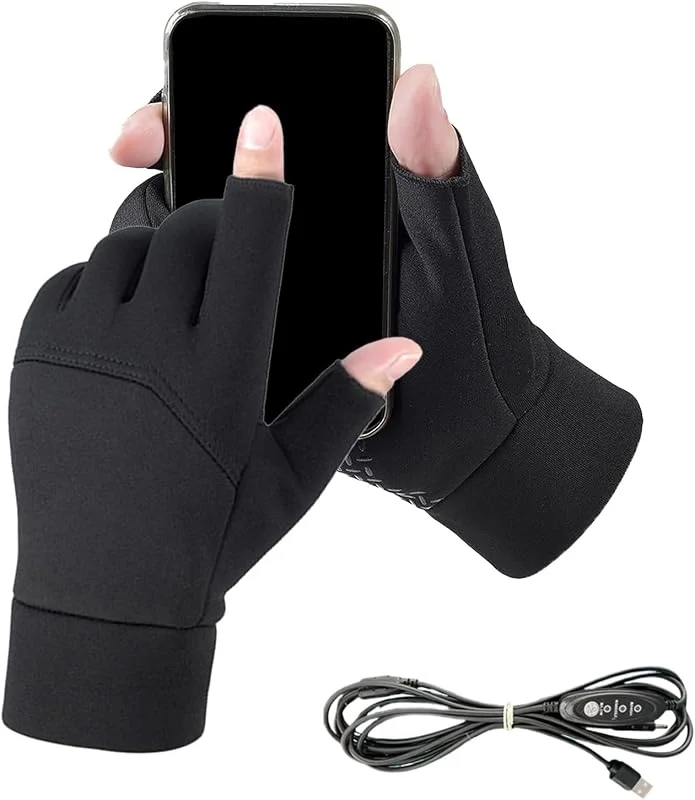 Beheizbare Handschuhe Für Damen Elektrischer Touchscreen-Handwärmer Mit — Heizkleidung