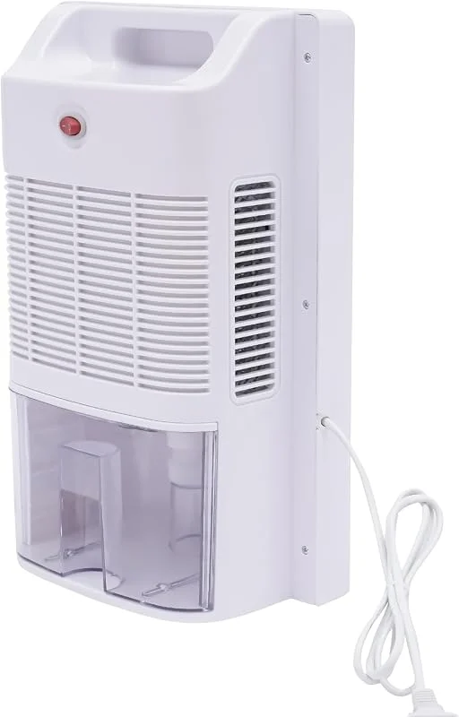 Luftentfeuchter 2200ml für 30㎡, elektrischer Raumentfeuchter mit LED-Anzeige, leiser Trockner für Schlafzimmer, Bad & Keller, 350-500ml, Tag (29, 5x18, 5x41cm) — Luftbefeuchter