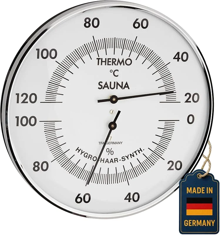 TFA Dostmann Sauna-Thermometer-Hygrometer 40.1032 — Luftbefeuchter