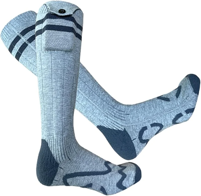 Wiederaufladbare Heizsocken Schnellheizung, Akku, Waschbar — Heizkleidung
