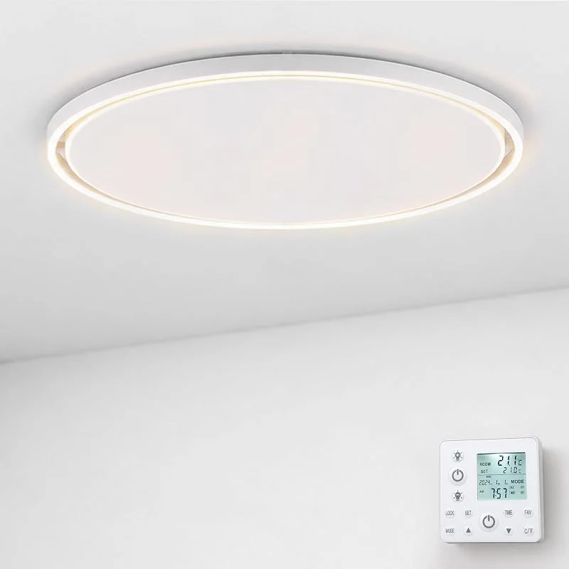 Heidenfeld Infrarotheizung HF-HP200 mit LED-Licht, 790 Watt, Bis 15 m² — Heizung Warmepumpe