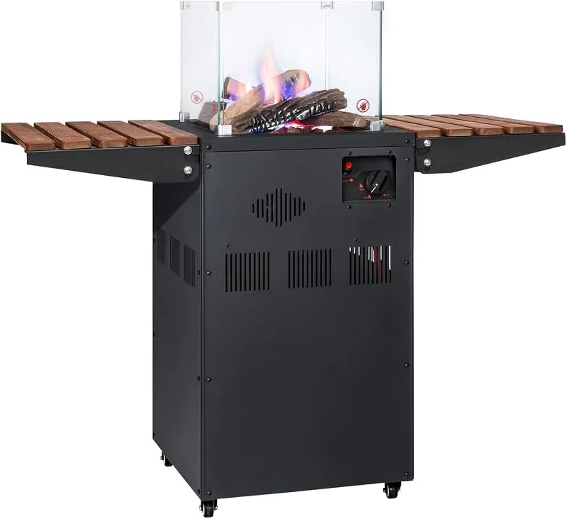 Blumfeldt Flagranti Gasheizung, Freiluftheizung, 8kW Gasofen, Gasflaschen bis zu 11kg — Heizung Warmepumpe