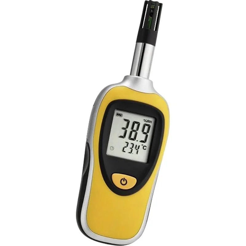 TFA Dostmann Klima Bee Digitales Profi-Thermo-Hygrometer, Messung von Temperatur, Luftfeuchtigkeit, schnell, präzise, vielseitig einsetzbar — Luftbefeuchter