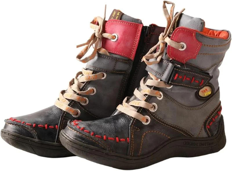 TMA EYES Damen Winter modische, neuartige, bequeme und warme Baumwollstiefel — Heizkleidung
