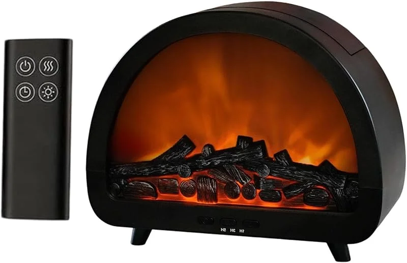 Aromatherapie-Diffusor für Kamin, 12 Farben, Flammen-Luftbefeuchter