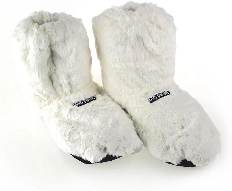 mikamax - Hot Boots Magnetron Laarzen (Wit) White, weiß, Einheitsgröße — Heizkleidung