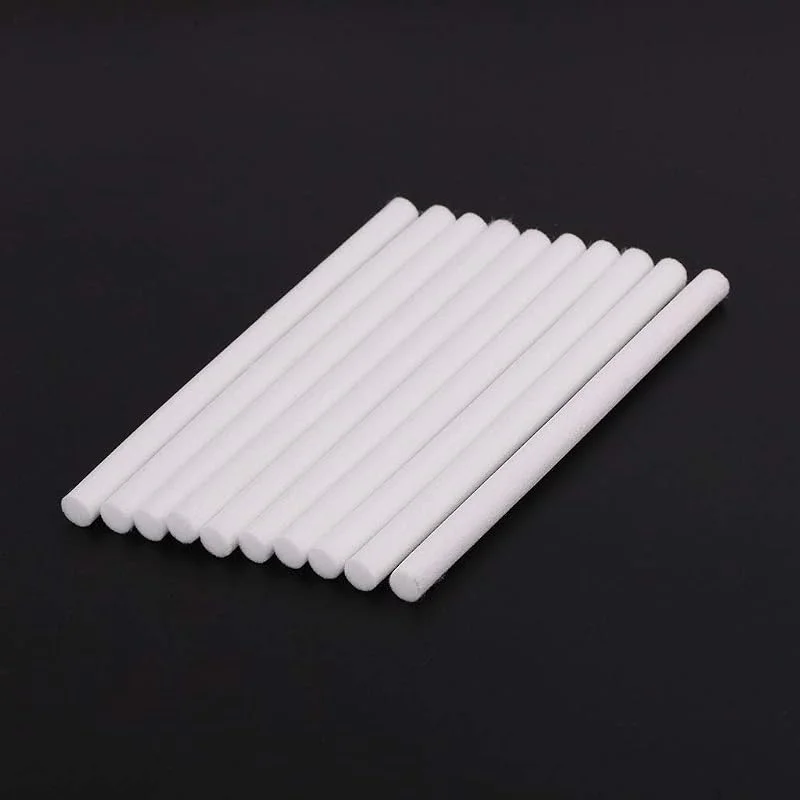 10 Stück 8 x 130 mm Luftbefeuchter, Filter, Wattestäbchen für USB Luft, Ultraschall Luftbefeuchter, Luftbefeuchter für Pflanzen